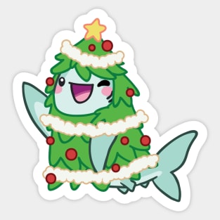 Byte's Costume: Holiday Tree Sticker